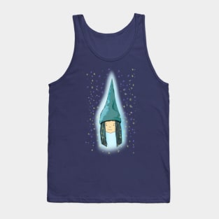 BLUE GNOME Tank Top